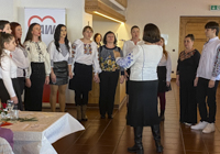 Der ukrainische Chor sang Weihnachtslieder. (Foto: Verein)