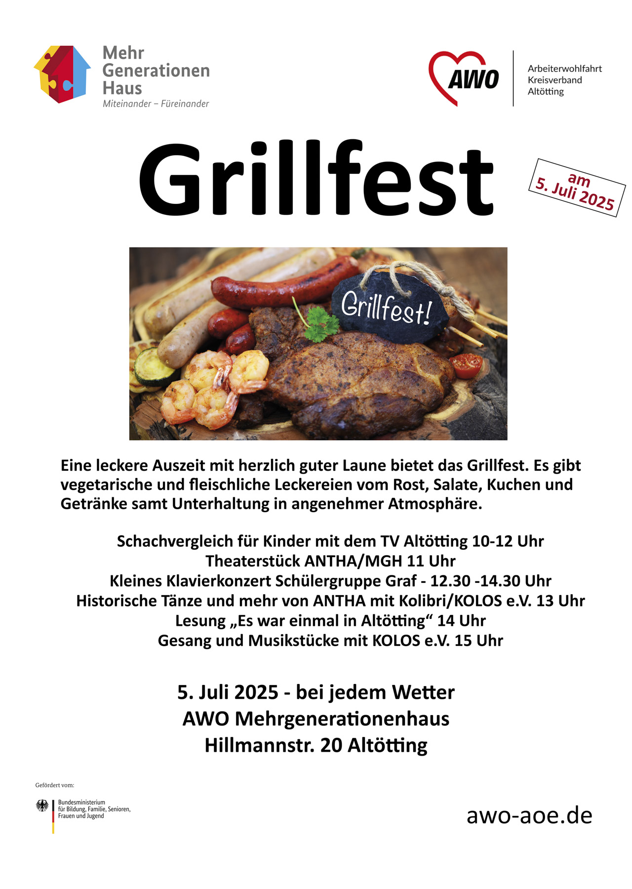 AWO Grillfest Plakatfoto Mai 2025 1